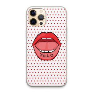 CaseCompany Yolo Denise: iPhone 13 Pro Max Transparant Hoesje