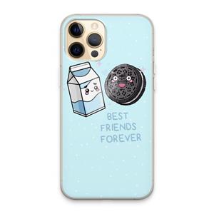 CaseCompany Best Friend Forever: iPhone 13 Pro Max Transparant Hoesje