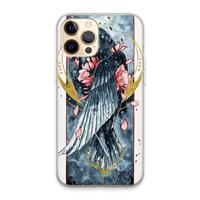 CaseCompany Golden Raven: iPhone 13 Pro Max Transparant Hoesje