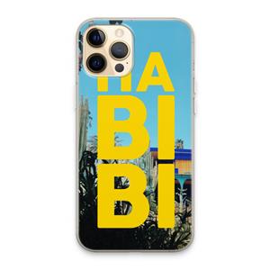 CaseCompany Habibi Majorelle : iPhone 13 Pro Max Transparant Hoesje