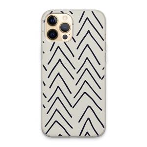 CaseCompany Marrakech Arrows: iPhone 13 Pro Max Transparant Hoesje