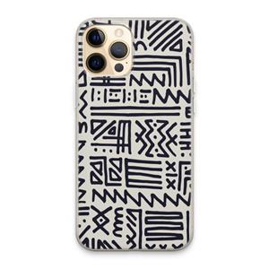 CaseCompany Marrakech print: iPhone 13 Pro Max Transparant Hoesje