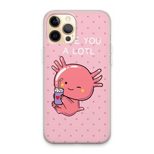 CaseCompany Love You A Lotl: iPhone 13 Pro Max Transparant Hoesje