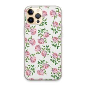 CaseCompany Kleine roosjes: iPhone 13 Pro Max Transparant Hoesje