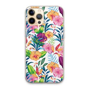 CaseCompany Tropisch 2: iPhone 13 Pro Max Transparant Hoesje