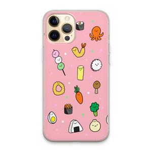 CaseCompany Happy bento friends: iPhone 13 Pro Max Transparant Hoesje