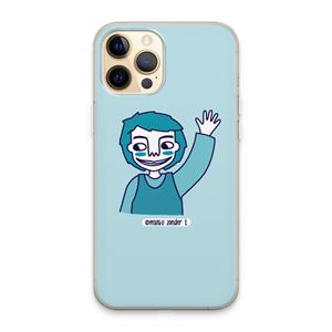CaseCompany Zwaai: iPhone 13 Pro Max Transparant Hoesje