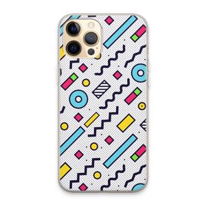 CaseCompany 8-bit N°8: iPhone 13 Pro Max Transparant Hoesje