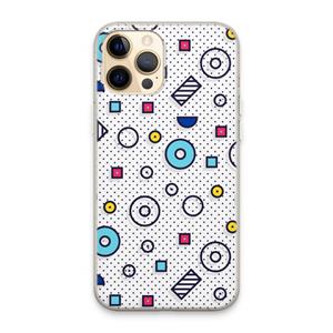 CaseCompany 8-bit N°9: iPhone 13 Pro Max Transparant Hoesje