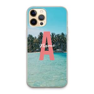 CaseCompany Pacific Dream: iPhone 13 Pro Max Transparant Hoesje