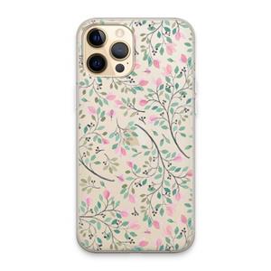 CaseCompany Sierlijke bloemen: iPhone 13 Pro Max Transparant Hoesje