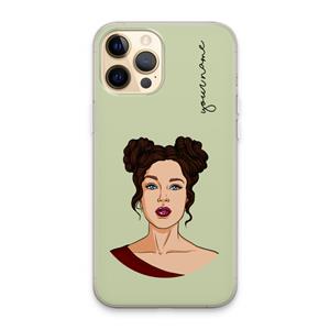 CaseCompany Pop-Art Creator: iPhone 13 Pro Max Transparant Hoesje
