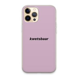 CaseCompany kwetsbaar: iPhone 13 Pro Max Transparant Hoesje