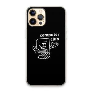 CaseCompany Floppyhead: iPhone 13 Pro Max Transparant Hoesje