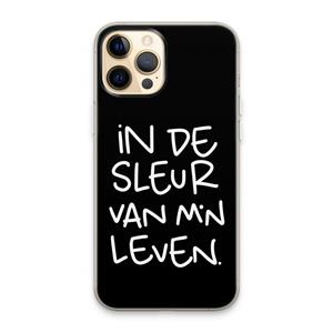 CaseCompany De Sleur: iPhone 13 Pro Max Transparant Hoesje