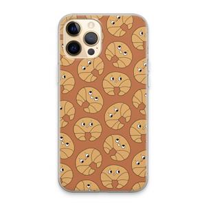 CaseCompany Croissant: iPhone 13 Pro Max Transparant Hoesje