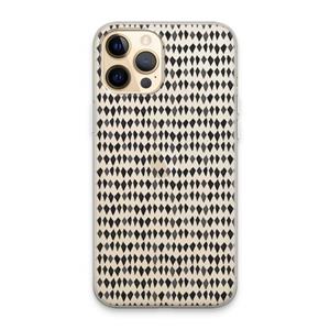 CaseCompany Crazy shapes: iPhone 13 Pro Max Transparant Hoesje