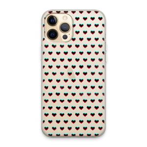 CaseCompany Hartjes: iPhone 13 Pro Max Transparant Hoesje