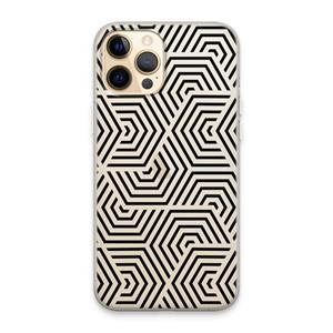 CaseCompany Magic pattern: iPhone 13 Pro Max Transparant Hoesje