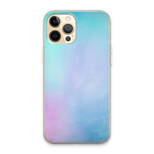 CaseCompany mist pastel: iPhone 13 Pro Max Transparant Hoesje