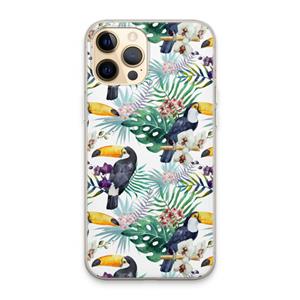 CaseCompany Tukans: iPhone 13 Pro Max Transparant Hoesje