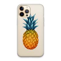 CaseCompany Grote ananas: iPhone 13 Pro Max Transparant Hoesje
