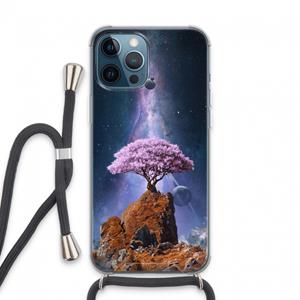 CaseCompany Ambition: iPhone 13 Pro Max Transparant Hoesje met koord