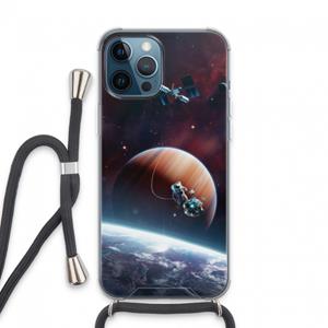 CaseCompany Examiner: iPhone 13 Pro Max Transparant Hoesje met koord