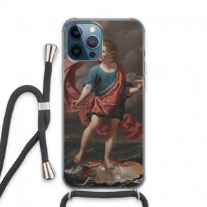 CaseCompany Soap Bubbles: iPhone 13 Pro Max Transparant Hoesje met koord