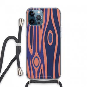 CaseCompany Bast A: iPhone 13 Pro Max Transparant Hoesje met koord
