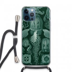 CaseCompany Haeckel Cubomedusae: iPhone 13 Pro Max Transparant Hoesje met koord
