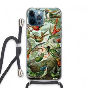 CaseCompany Haeckel Trochilidae: iPhone 13 Pro Max Transparant Hoesje met koord