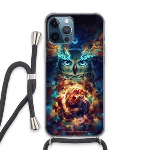 CaseCompany Aurowla: iPhone 13 Pro Max Transparant Hoesje met koord