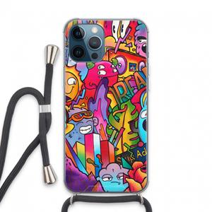 CaseCompany Dreams: iPhone 13 Pro Max Transparant Hoesje met koord