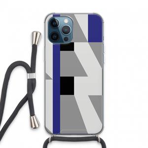 CaseCompany Gestalte 2: iPhone 13 Pro Max Transparant Hoesje met koord