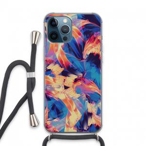 CaseCompany Tuesday Night: iPhone 13 Pro Max Transparant Hoesje met koord