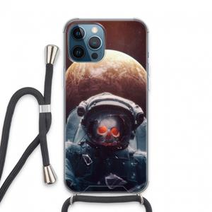 CaseCompany Voyager: iPhone 13 Pro Max Transparant Hoesje met koord