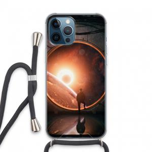 CaseCompany Ephemeral: iPhone 13 Pro Max Transparant Hoesje met koord