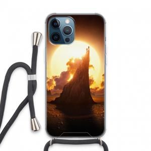 CaseCompany Children of the Sun: iPhone 13 Pro Max Transparant Hoesje met koord
