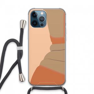 CaseCompany Bikini: iPhone 13 Pro Max Transparant Hoesje met koord