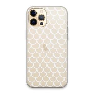 CaseCompany Dakpannetjes: iPhone 13 Pro Max Transparant Hoesje