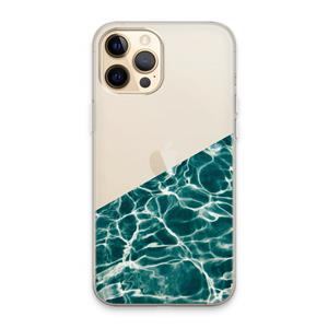 CaseCompany Weerkaatsing water: iPhone 13 Pro Max Transparant Hoesje