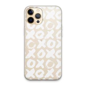 CaseCompany XOXO: iPhone 13 Pro Max Transparant Hoesje
