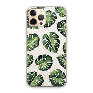 CaseCompany Geometrische jungle: iPhone 13 Pro Max Transparant Hoesje