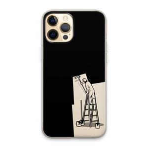 CaseCompany Musketon Painter: iPhone 13 Pro Max Transparant Hoesje