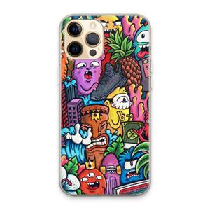 CaseCompany Vexx Mixtape: iPhone 13 Pro Max Transparant Hoesje