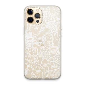 CaseCompany Vexx Mixtape #2: iPhone 13 Pro Max Transparant Hoesje