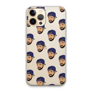 CaseCompany Drake Away: iPhone 13 Pro Max Transparant Hoesje