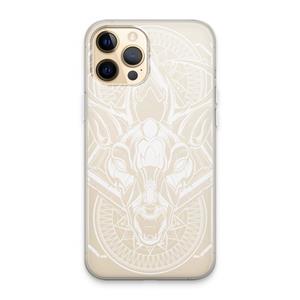 CaseCompany Oh Deer: iPhone 13 Pro Max Transparant Hoesje