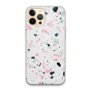 CaseCompany Terrazzo N°3: iPhone 13 Pro Max Transparant Hoesje
